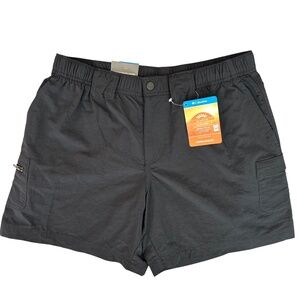 NEW Columbia Black Shorts Womens S 30UPF Omni Shade Pockets Regular Fit. MSRP 45